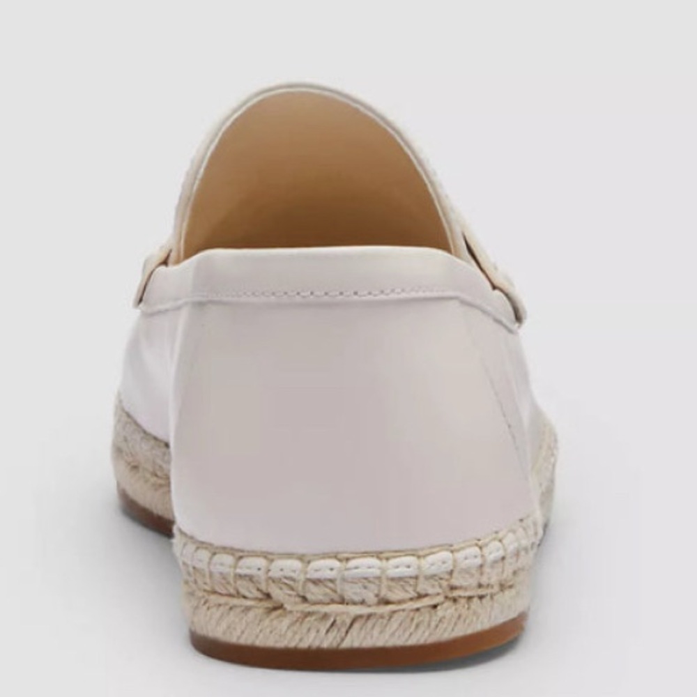 COACH CAP49 Women's Loafer Espadrille Chalk White EU 39.5 US 9 Brand New In Box - Picture 4 of 12